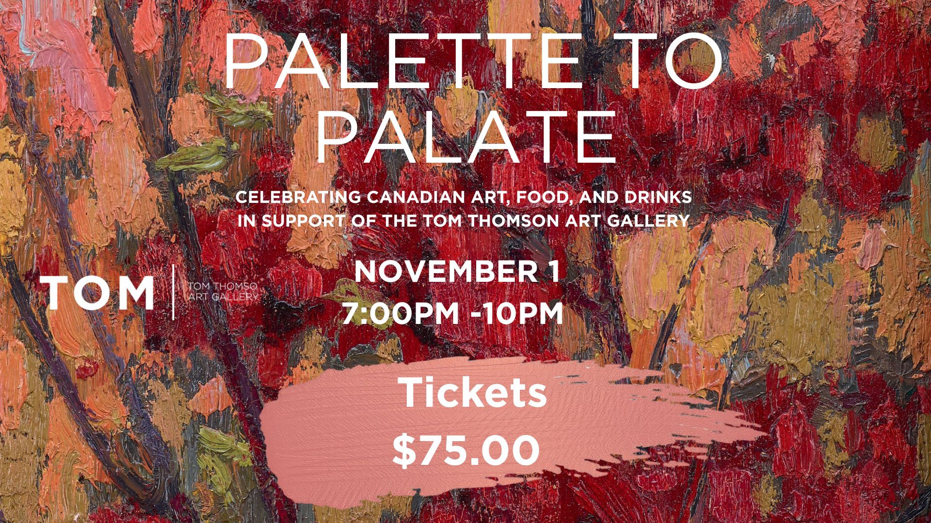 Event image Palette to Palate Fundraising event